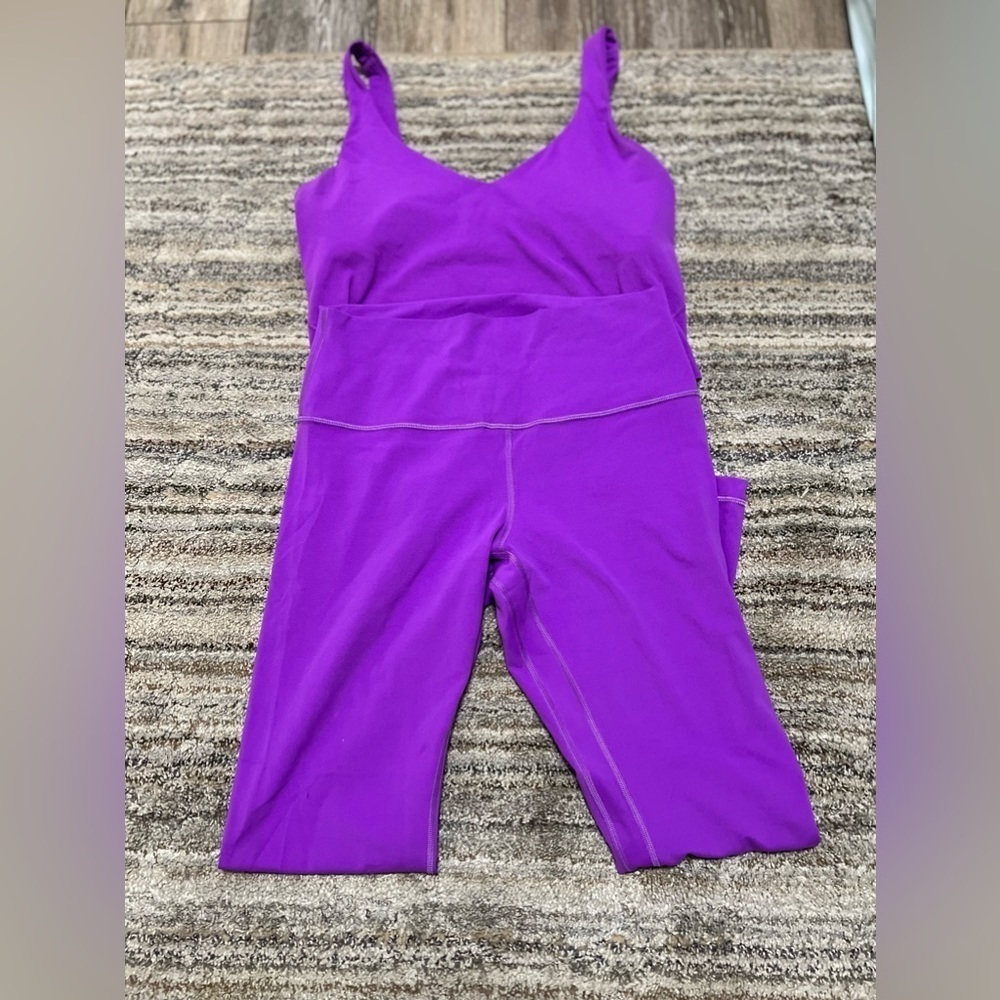 Lululemon Align 2pc Set - Purple Moonlit Magenta Top & Leggings